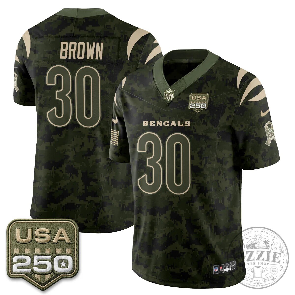 Cincinnati Bengals Joe Burrow Salute To Service 2026 Limited Edition Football Jersey 48 Cincinnati Bengals Joe Burrow Salute To Service 2026 Limited Edition Football Jersey