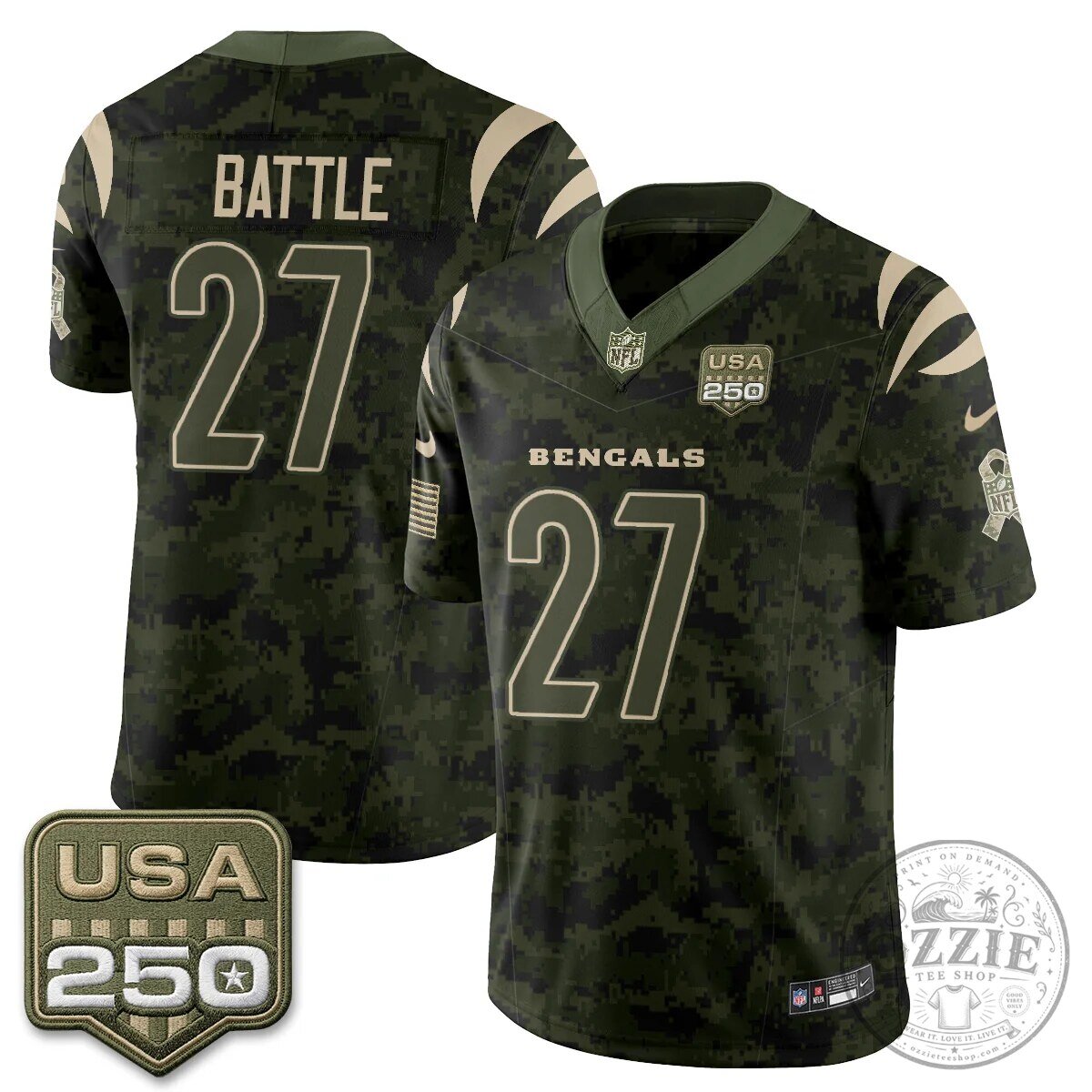 Cincinnati Bengals Joe Burrow Salute To Service 2026 Limited Edition Football Jersey 52 Cincinnati Bengals Joe Burrow Salute To Service 2026 Limited Edition Football Jersey