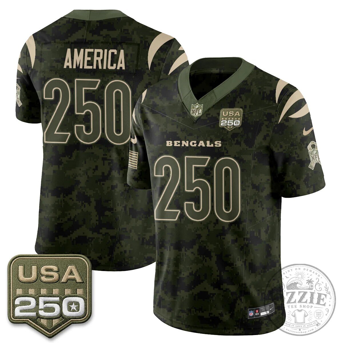 Cincinnati Bengals Joe Burrow Salute To Service 2026 Limited Edition Football Jersey 53 Cincinnati Bengals Joe Burrow Salute To Service 2026 Limited Edition Football Jersey