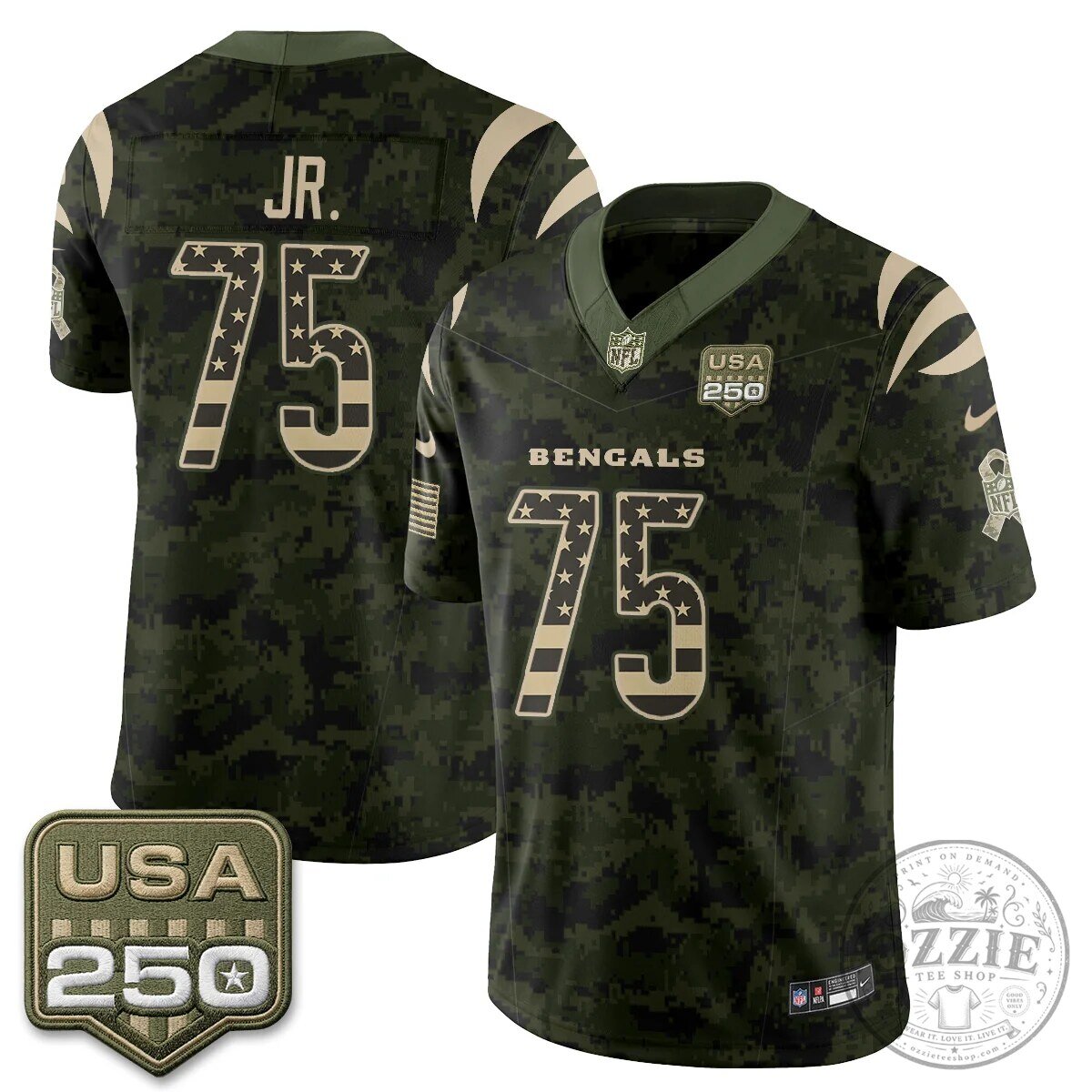 Cincinnati Bengals Joe Burrow Salute To Service 2026 Limited Edition Football Jersey 60 Cincinnati Bengals Joe Burrow Salute To Service 2026 Limited Edition Football Jersey