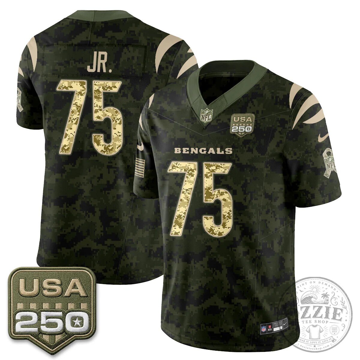 Cincinnati Bengals Joe Burrow Salute To Service 2026 Limited Edition Football Jersey 79 Cincinnati Bengals Joe Burrow Salute To Service 2026 Limited Edition Football Jersey