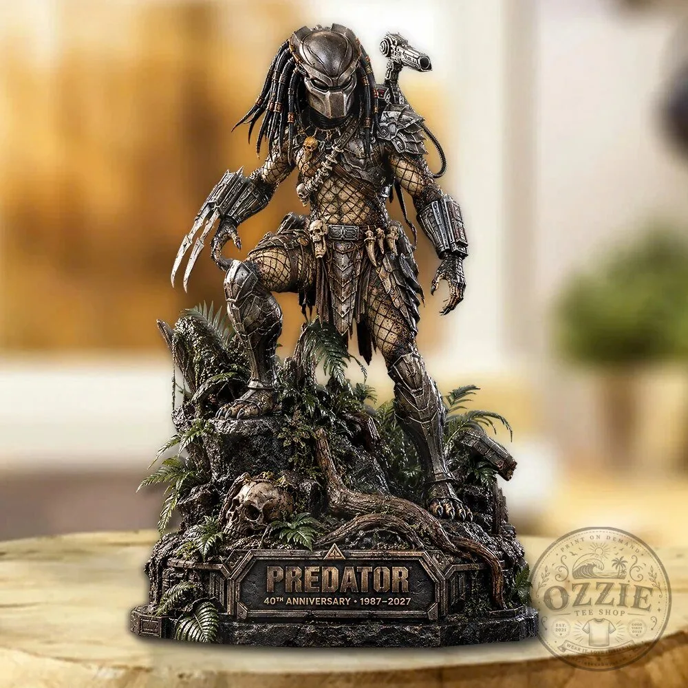 Predator 40th Anniversary Movie Monster Hunter Figurine