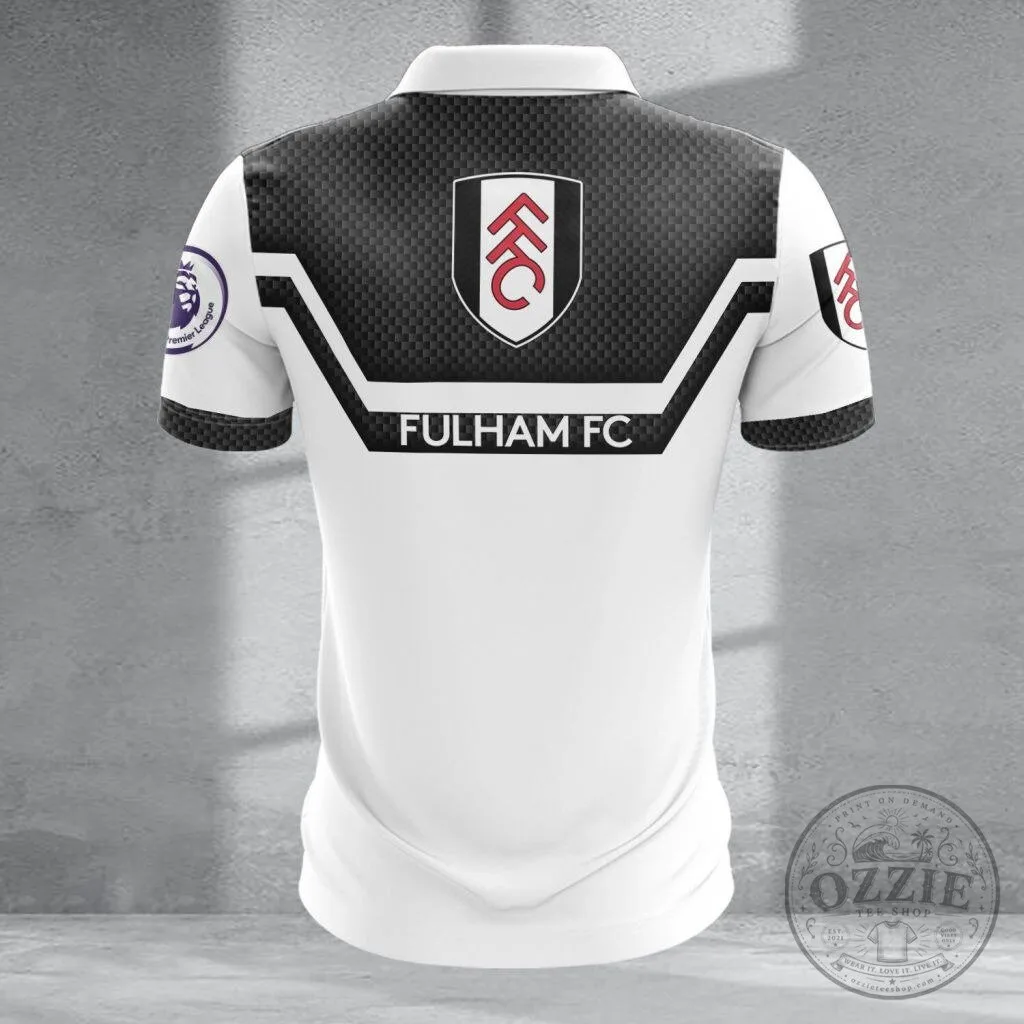 Fulham Football Club Personalized Zipper Polo Shirt 7 Fulham Football Club Personalized Zipper Polo Shirt