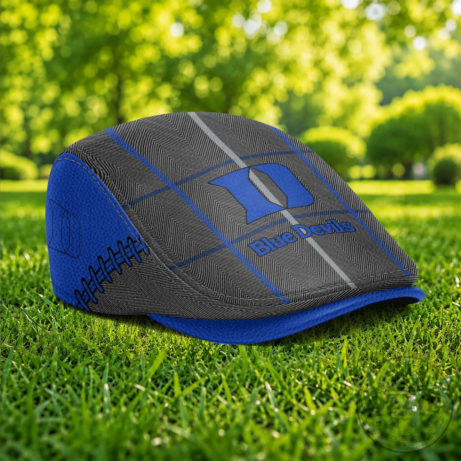Duke Blue Devils NCAA Golf Flat Cap Hat 9 Duke Blue Devils NCAA Golf Flat Cap Hat