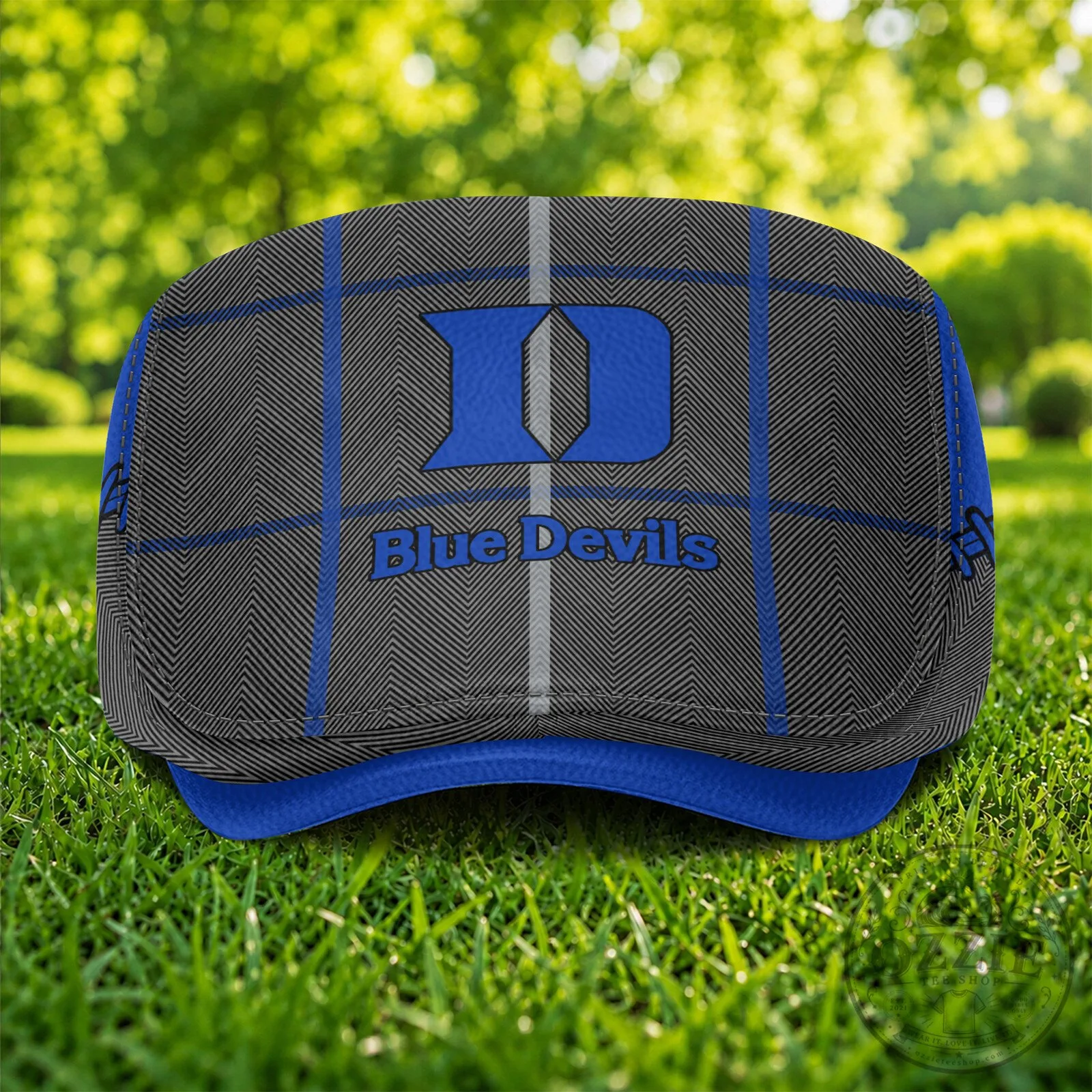 Duke Blue Devils NCAA Golf Flat Cap Hat 10 Duke Blue Devils NCAA Golf Flat Cap Hat