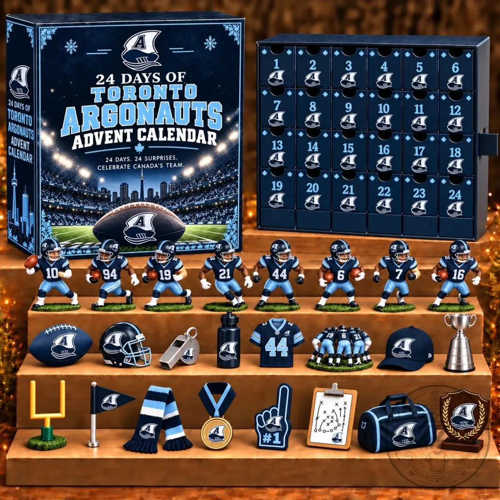 Toronto Argonauts 24 Days of Canadian Football League Advent Calendar Toronto Argonauts 24 Days of Canadian Football League Advent Calendar 2D
