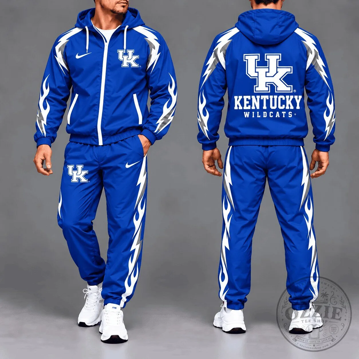 Kentucky Wildcats NCAA Elevate Performance Full-Zip Hooded Tracksuit