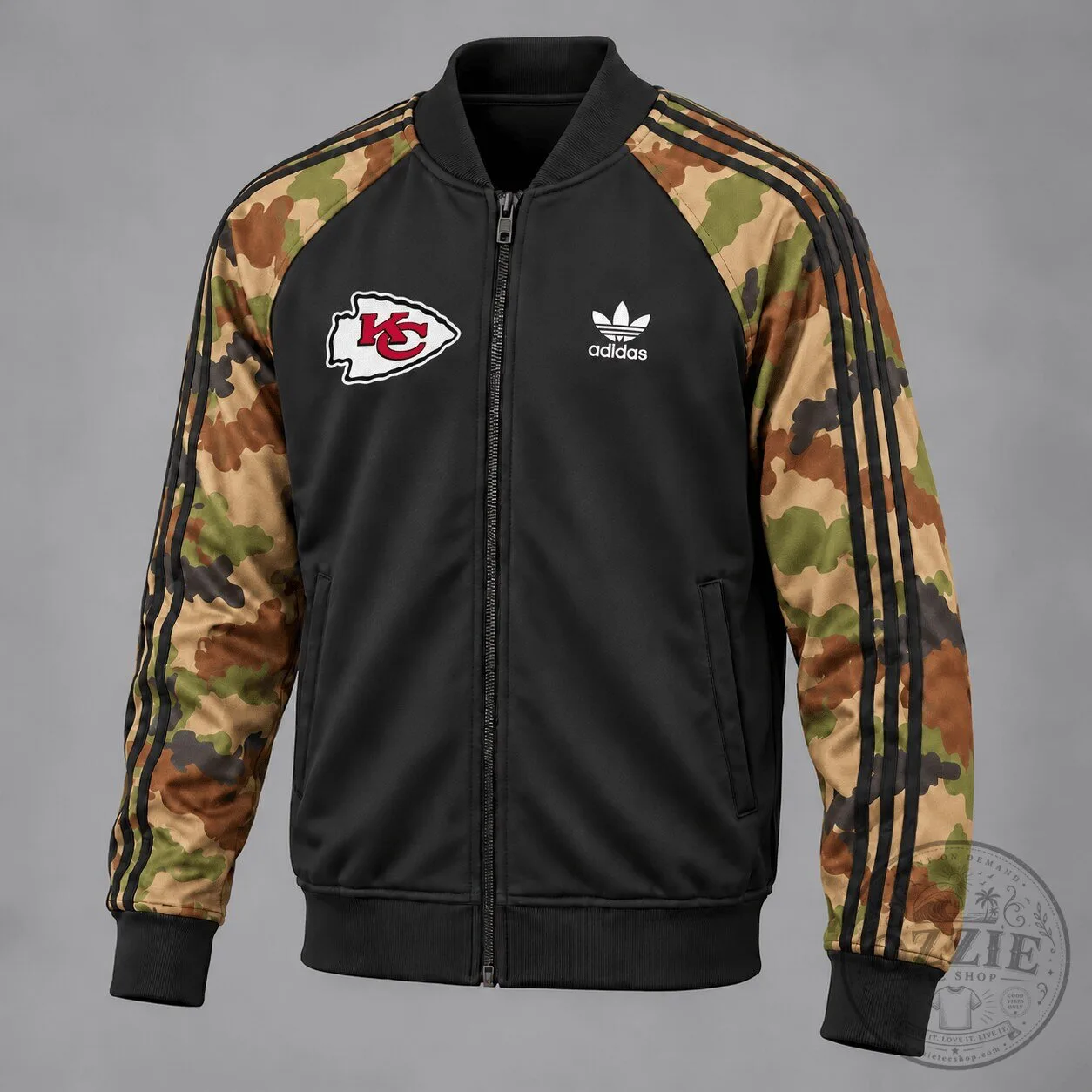 Kansas City Chiefs Camouflage Adidas Track Jacket