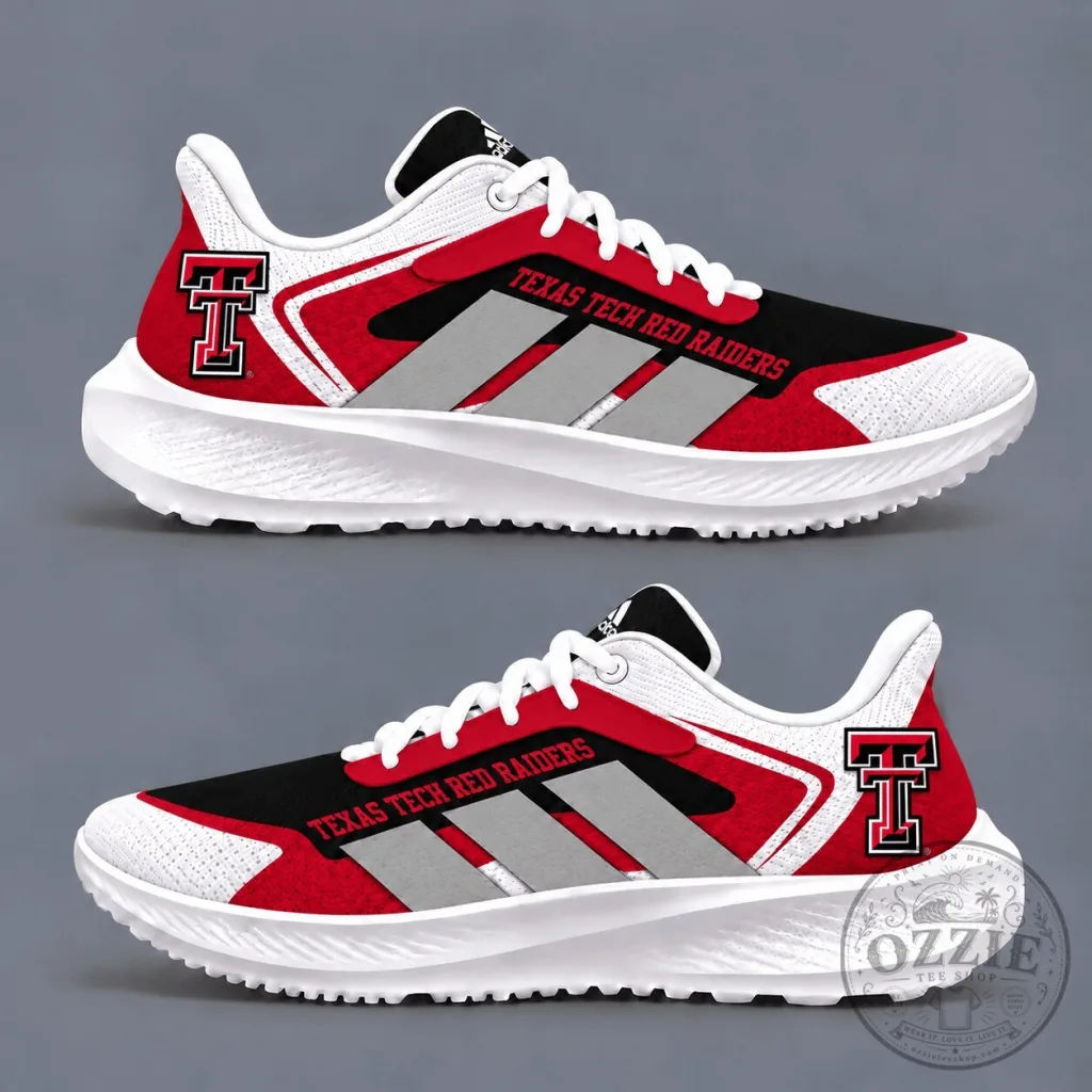 Texas Tech Red Raiders Guns Up Victory Running Shoes Texas Tech Red Raiders Guns Up Victory Running Shoes
