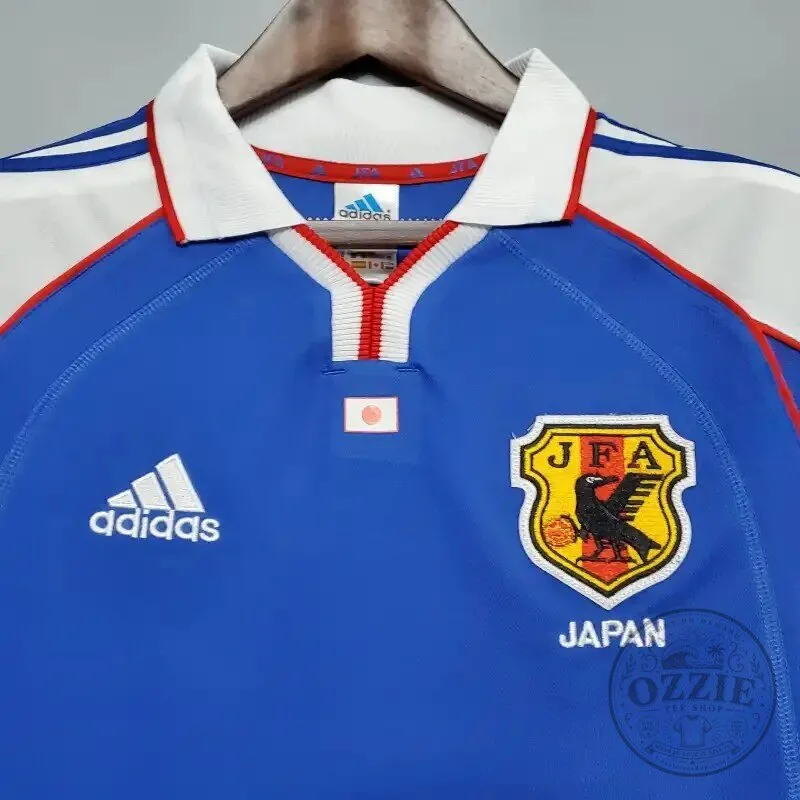 Japan National Football Team 2000 Home Kit Retro Soccer Jersey 17 Japan National Football Team 2000 Home Kit Retro Soccer Jersey