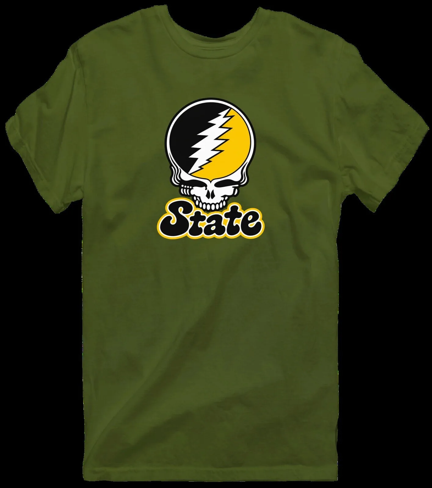 Grateful Dead Steal Your Face State Skull Lightning Bolt Unisex T-Shirt 21 Grateful Dead Steal Your Face State Skull Lightning Bolt Unisex T-Shirt