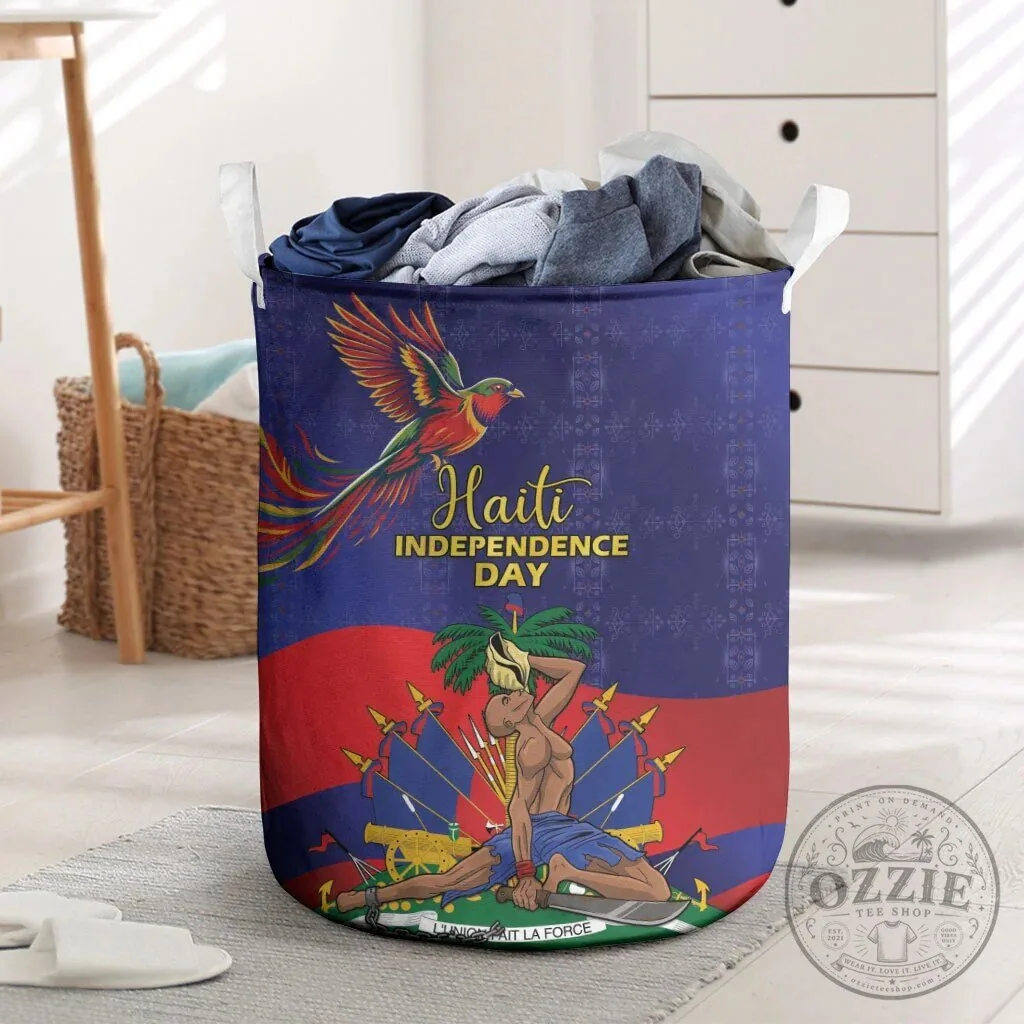 Haiti Independence Day Freedom Heritage Laundry Basket 5 Haiti Independence Day Freedom Heritage Laundry Basket