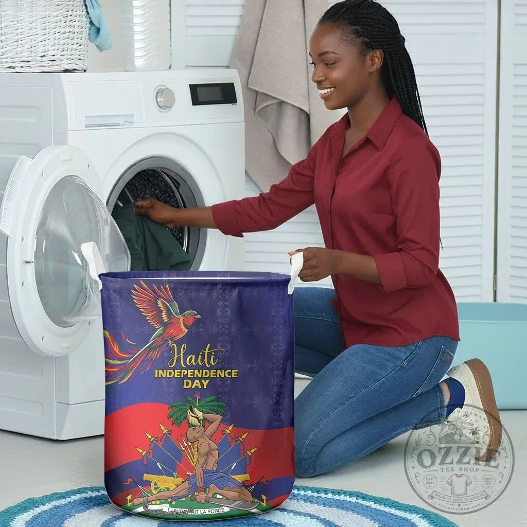 Haiti Independence Day Freedom Heritage Laundry Basket 8 Haiti Independence Day Freedom Heritage Laundry Basket