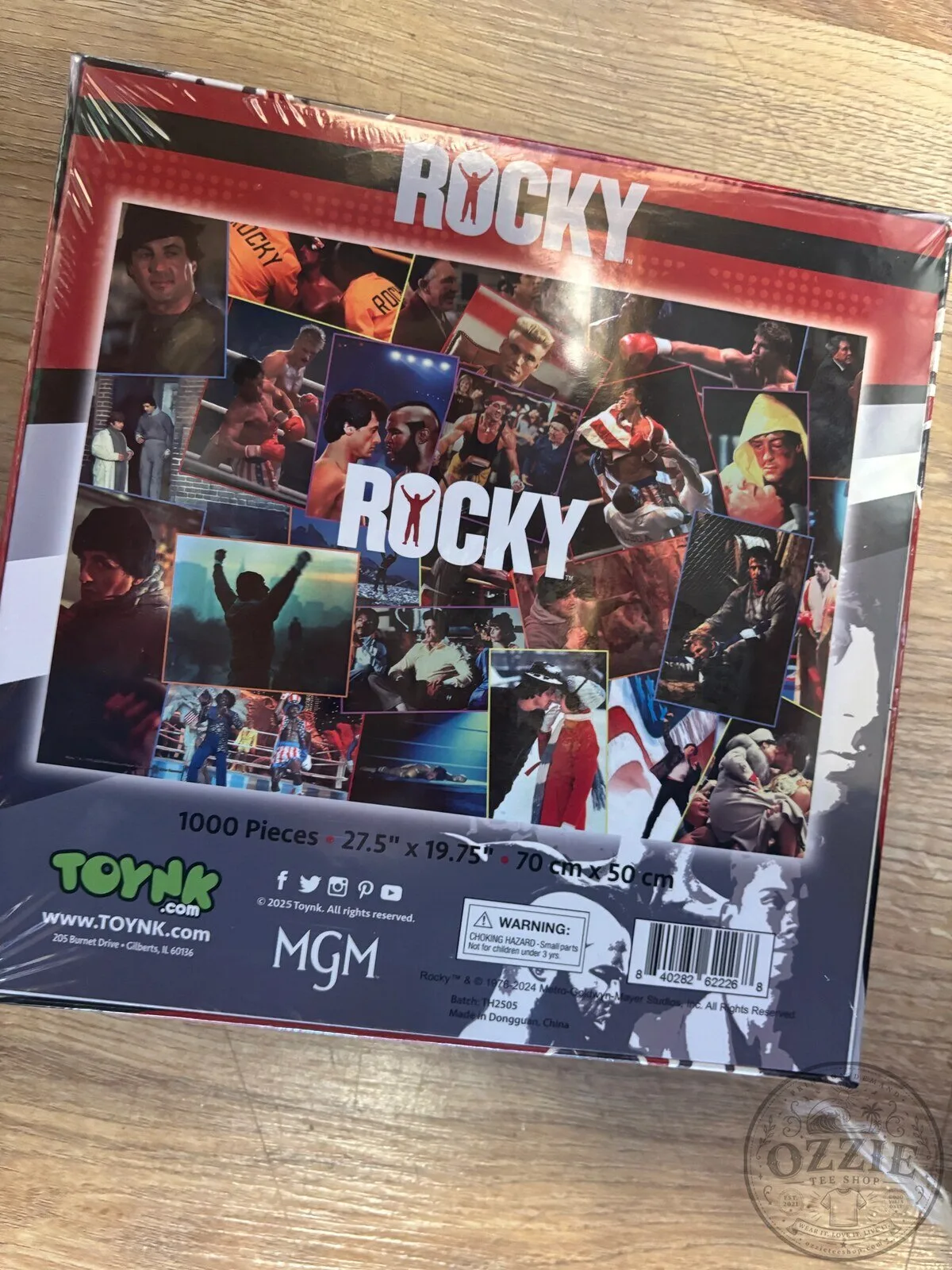 Rocky Balboa Movie Film Scenes 1000 Piece Jigsaw Puzzle