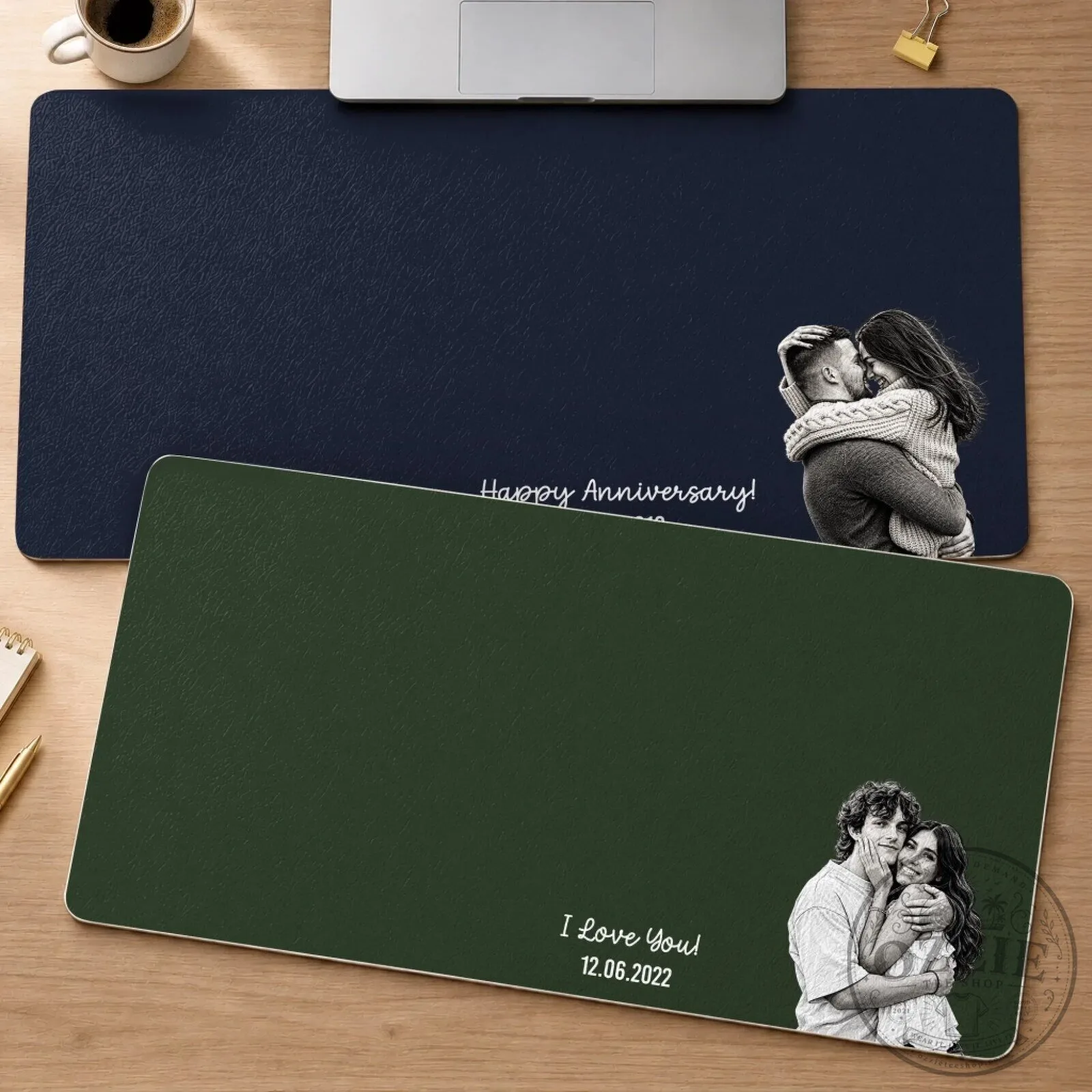 Personalized Couple Photo Romantic Keepsake Desk Mat - Together And Forever 11 Personalized Couple Photo Romantic Keepsake Desk Mat - Together And Forever