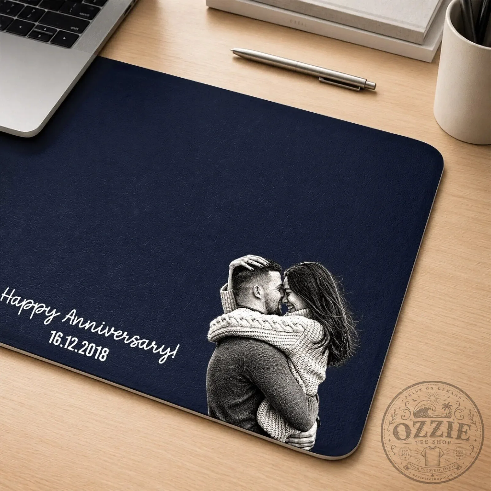 Personalized Couple Photo Romantic Keepsake Desk Mat - Together And Forever 13 Personalized Couple Photo Romantic Keepsake Desk Mat - Together And Forever