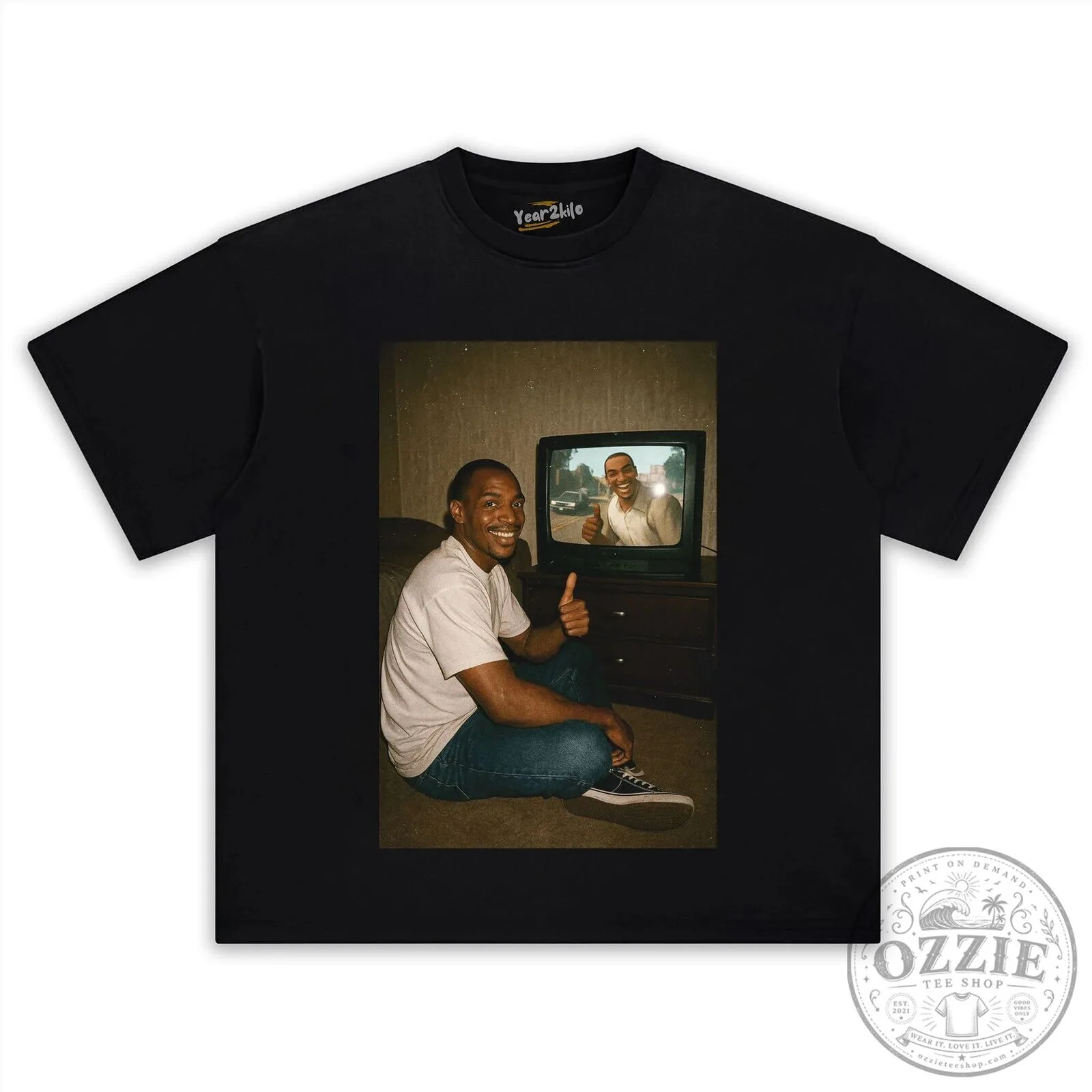 CJ Johnson Grand Theft Auto San Andreas T-Shirt